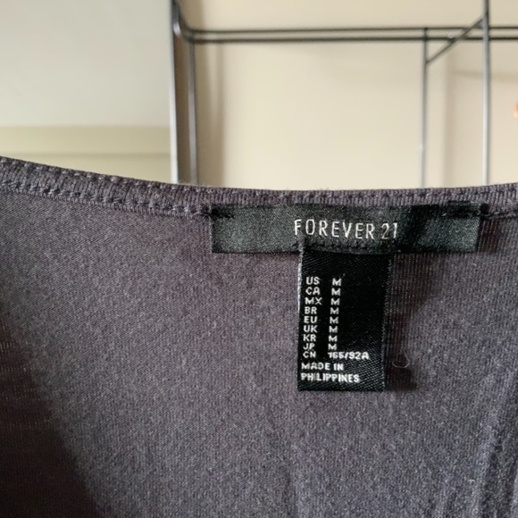 Forever 21 Deep V Bodysuit - Picture 3 of 3